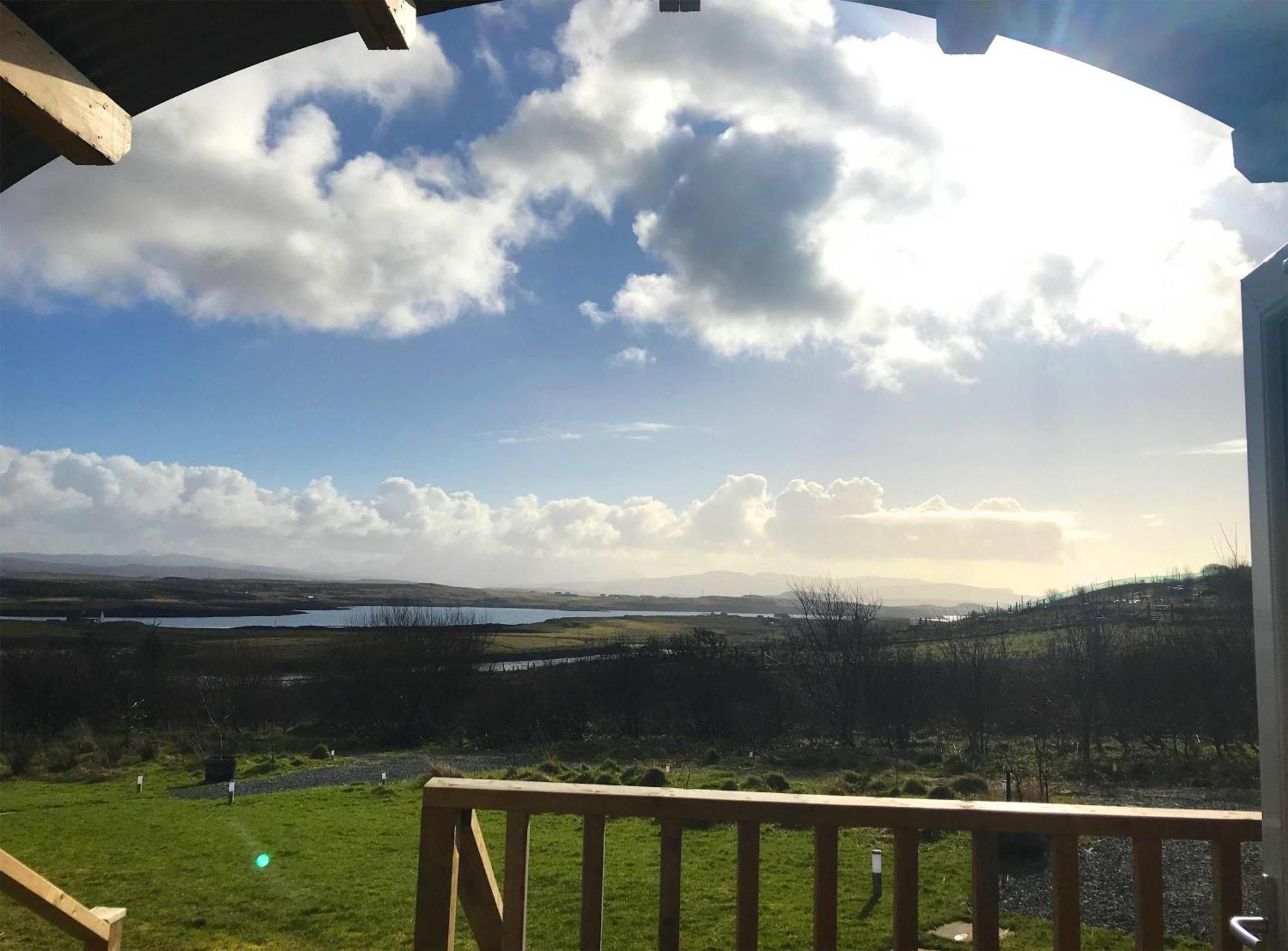 Вилла Araucaria Croft Skye Данвеган Экстерьер фото