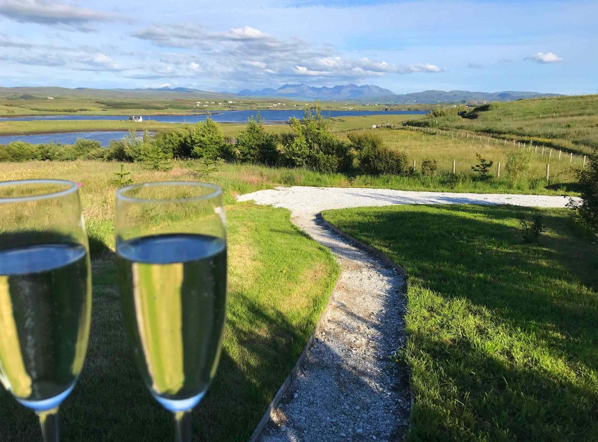 Вилла Araucaria Croft Skye Данвеган Экстерьер фото